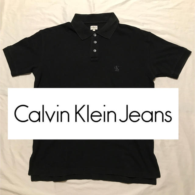 Calvin Klein(カルバンクライン)のCalvin Klein Jeans ポロシャツ ブラック メンズのトップス(ポロシャツ)の商品写真