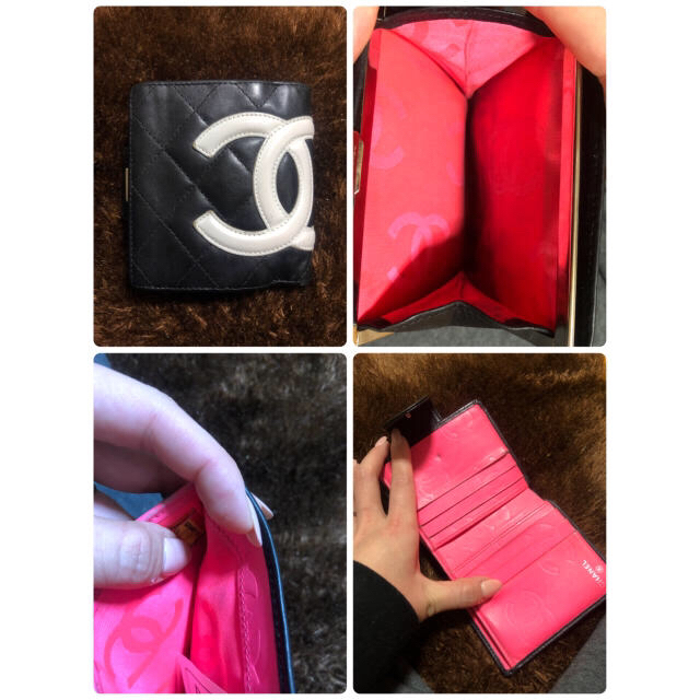 CHANEL】カンボンライン 財布 CHANEL】カンボンライン 財布