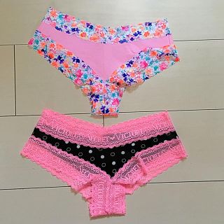 ヴィクトリアズシークレット(Victoria's Secret)の新品未使用 VS パンティー2枚セット(セット/コーデ)