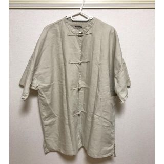 キャピタル(KAPITAL)のKAPITAL KIRO HIRATA リネン 半袖 チャイナシャツ キャピタル(Tシャツ/カットソー(半袖/袖なし))