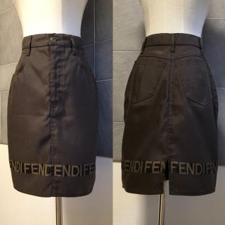 フェンディ(FENDI)のFENDI ペンシルスカート(ひざ丈スカート)