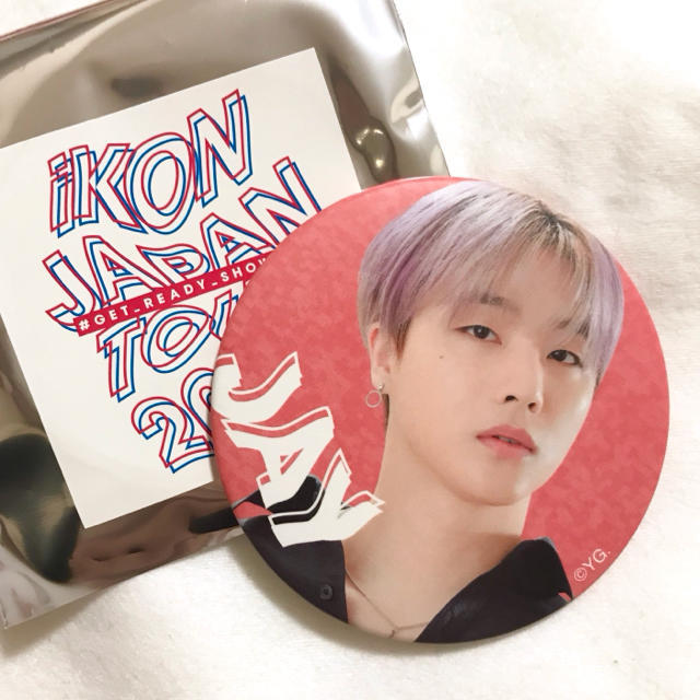 【 ジナン 】iKON 缶バッジ YG公式グッズ | フリマアプリ ラクマ