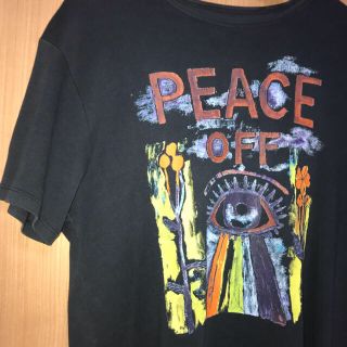 フレンチコネクション(FRENCH CONNECTION)の古着 Tシャツ Peace off フレンチコネクション(Tシャツ/カットソー(半袖/袖なし))