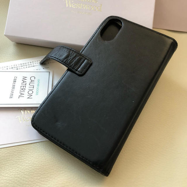 Vivienne Westwood(ヴィヴィアンウエストウッド)のVivienne Westwood♡iPhone X.XS手帳型ケース スマホ/家電/カメラのスマホアクセサリー(iPhoneケース)の商品写真