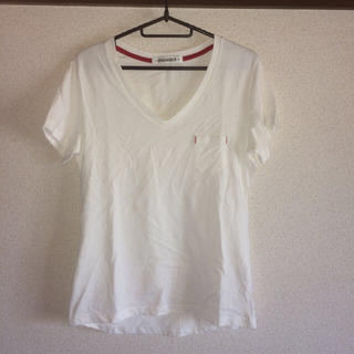 シマムラ(しまむら)のシンプルVネックT♡LLsize(Tシャツ(半袖/袖なし))