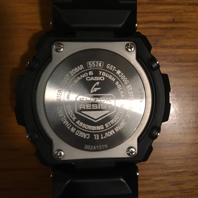 G-SHOCK(ジーショック)のCASIO G-SHOCK G-STEEL GST-W300G-1A9JF メンズの時計(腕時計(アナログ))の商品写真