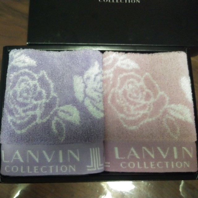 LANVIN(ランバン)のLANVIN タオルセット インテリア/住まい/日用品の日用品/生活雑貨/旅行(タオル/バス用品)の商品写真