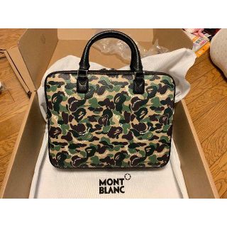 MONTBLANC X BAPE DOCUMENT CASE ドキュメントケース