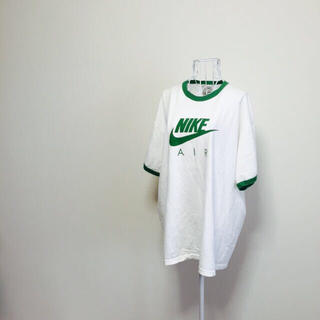 ナイキ(NIKE)のNIKE ホワイト×グリーン(Tシャツ/カットソー(半袖/袖なし))