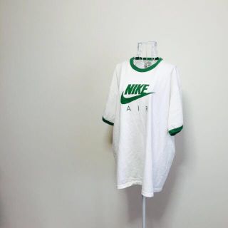 ナイキ(NIKE)のNIKE ホワイト×グリーン(Tシャツ/カットソー(半袖/袖なし))