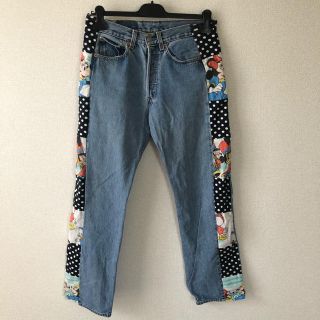 ディズニー(Disney)のLevi's リメイクデニム ディズニーヴィンテージ(デニム/ジーンズ)