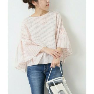 スピックアンドスパン(Spick & Span)の
専用3点　Spick & Span

アサマルチストライプギャザースリーブ(シャツ/ブラウス(長袖/七分))