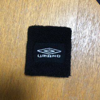 アンブロ(UMBRO)のUMBRO リストバンド／ブラック(バングル/リストバンド)