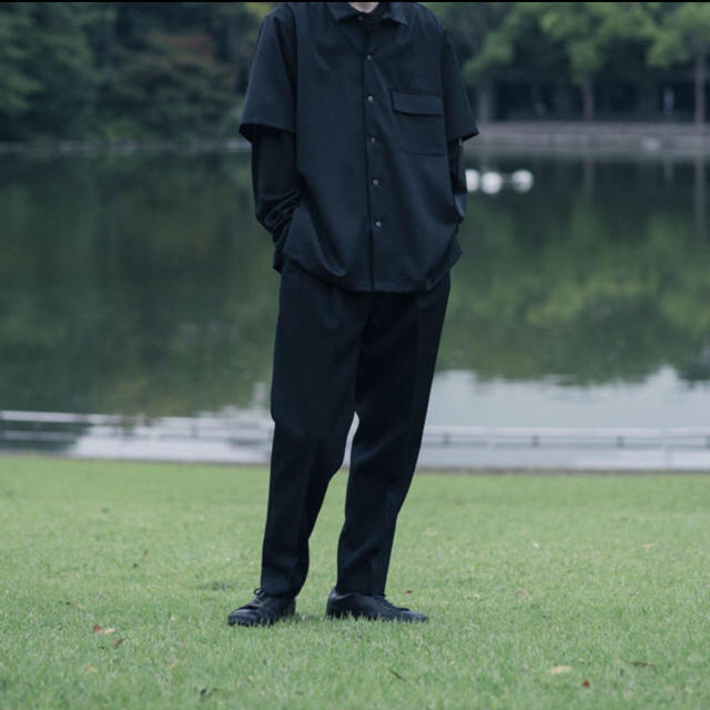 stein EX WIDE TROUSERS/BLACKのサムネイル