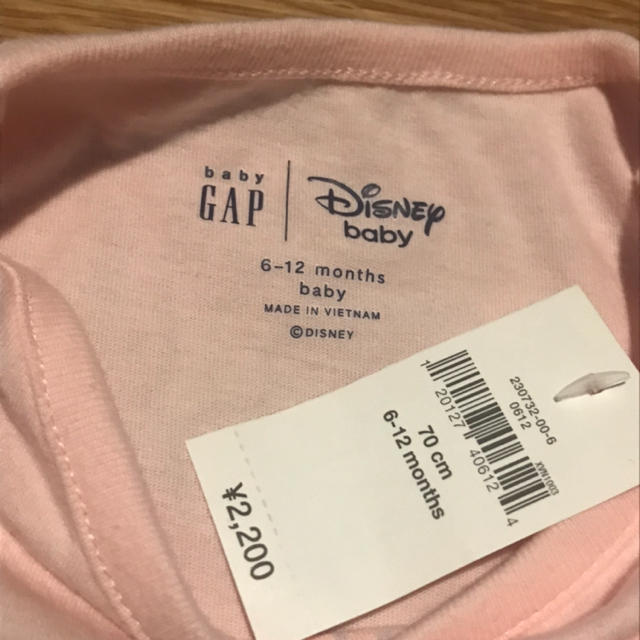 babyGAP(ベビーギャップ)のみほ様専用　　ミニーちゃん ロンパース 70 キッズ/ベビー/マタニティのベビー服(~85cm)(ロンパース)の商品写真