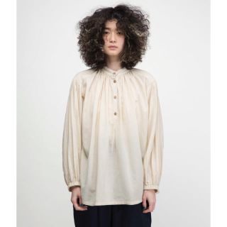 ビームス(BEAMS)の最終価格BLACK CRANE BALLOON SLEEVE BLOUSE (シャツ/ブラウス(長袖/七分))