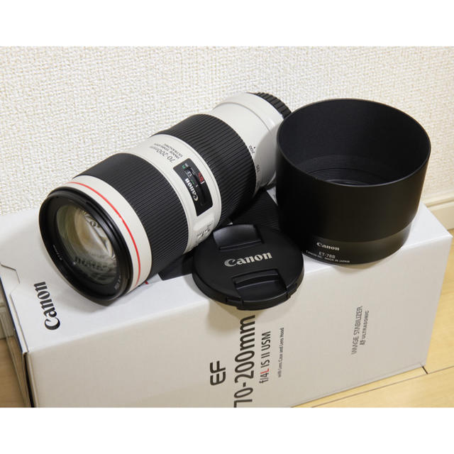 おすすめ】 【美品】Canon Canon EF70-200mm USM Ⅱ IS F4L レンズ(ズーム)