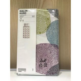 イケア(IKEA)のMALIN RUND マーリン ルンド 掛け布団カバー＆枕カバー,シングルサイズ(シーツ/カバー)