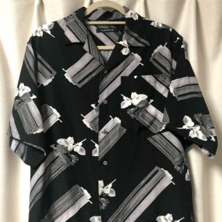 コムデギャルソン(COMME des GARCONS)のALMOSTBLACK19SS 開襟シャツ オープンカラーシャツ(シャツ)