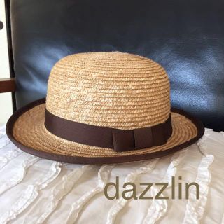 ダズリン(dazzlin)のdazzlin♡麦わらハット美品(麦わら帽子/ストローハット)