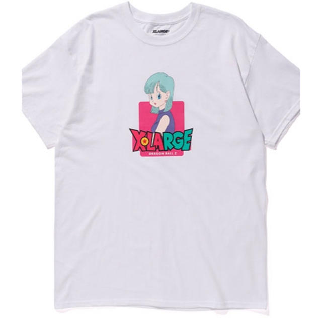 XLARGE(エクストララージ)のXLARGE ドラゴンボール ブルマ 白 L メンズのトップス(Tシャツ/カットソー(半袖/袖なし))の商品写真