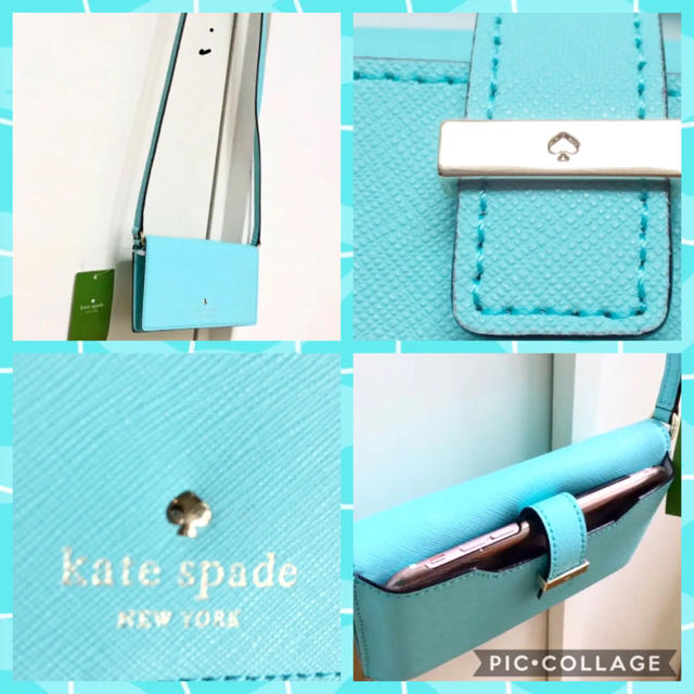 kate spade new york(ケイトスペードニューヨーク)のkate spade ♠︎ケイト・スペード ショルダーウォレット 新品タグ付 レディースのバッグ(ショルダーバッグ)の商品写真
