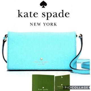 ケイトスペードニューヨーク(kate spade new york)のkate spade ♠︎ケイト・スペード ショルダーウォレット 新品タグ付(ショルダーバッグ)