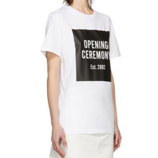 オープニングセレモニー(OPENING CEREMONY)のOpening Ceremony OC ボックスロゴ Tシャツ M(Tシャツ(半袖/袖なし))