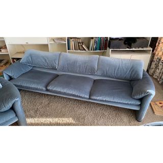 カッシーナ(Cassina)のカッシーナ マラルンガ 三人掛けソファ 美品(三人掛けソファ)