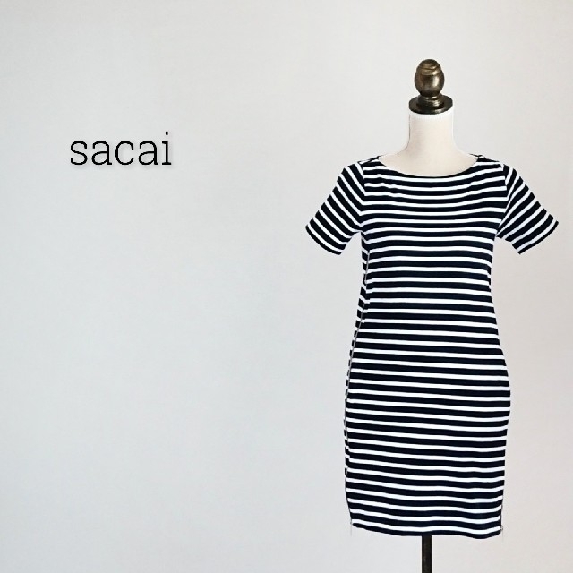 sacai(サカイ)のsacai サカイ ペプラムワンピース レディースのワンピース(ミニワンピース)の商品写真