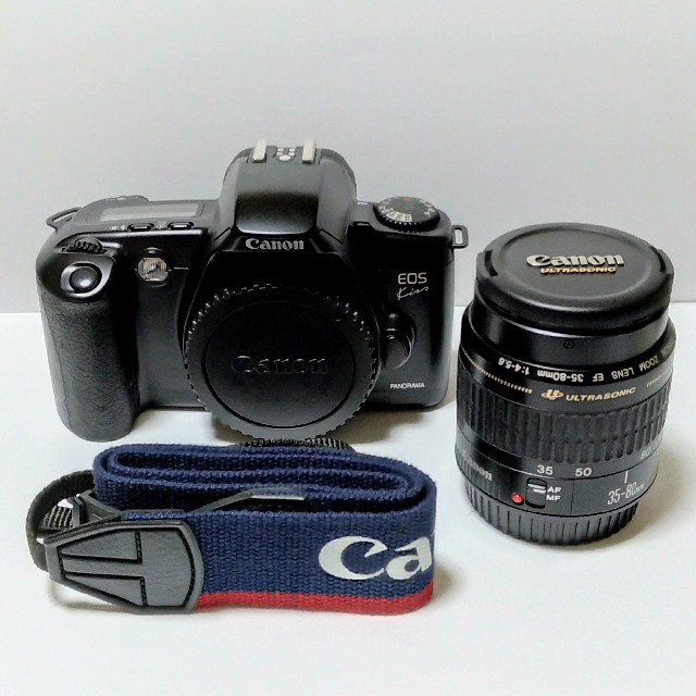Canon - CANON EOS 35mm 一眼レフ フィルムカメラ + レンズ付きの通販 by エクセレント′shop｜キヤノンならラクマ