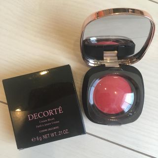 コスメデコルテ(COSME DECORTE)のCOSME DECORTÉ クリームブラッシュRD450　チークカラー　新品(チーク)