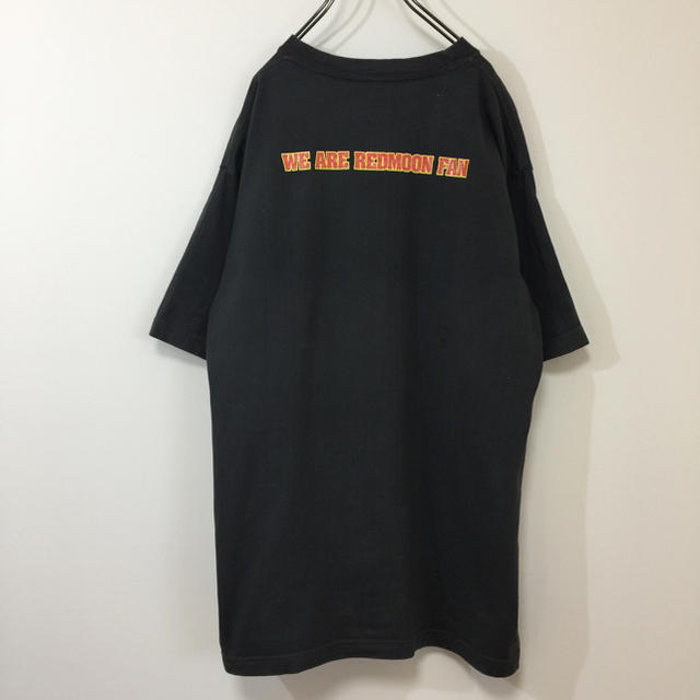 REDMOON(レッドムーン)の【レア】 REDMOON レッドムーン 半袖 Tシャツ 5th 黒グレー系 古着 メンズのトップス(Tシャツ/カットソー(半袖/袖なし))の商品写真