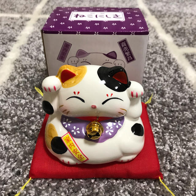 2個セット☆新品☆招き猫 貯金箱 招福ねこ 開運 金運 縁結びの通販 by ...