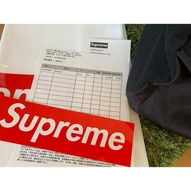 Supreme(シュプリーム)のKR7様専用  Supreme 17ss BackPack   メンズのバッグ(バッグパック/リュック)の商品写真