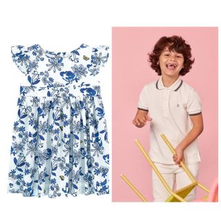 プチバトー(PETIT BATEAU)のしゃん様専用♡プチバトー2点おまとめ(ワンピース)