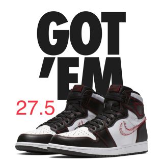 ナイキ(NIKE)の27.5 NIKE AIR JORDAN 1 HIGH OG DEFIANT (スニーカー)