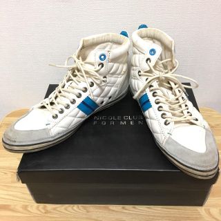 ニコルクラブフォーメン(NICOLE CLUB FOR MEN)の美品★ニコルクラブフォーメン スニーカー シューズ NICOLE(スニーカー)