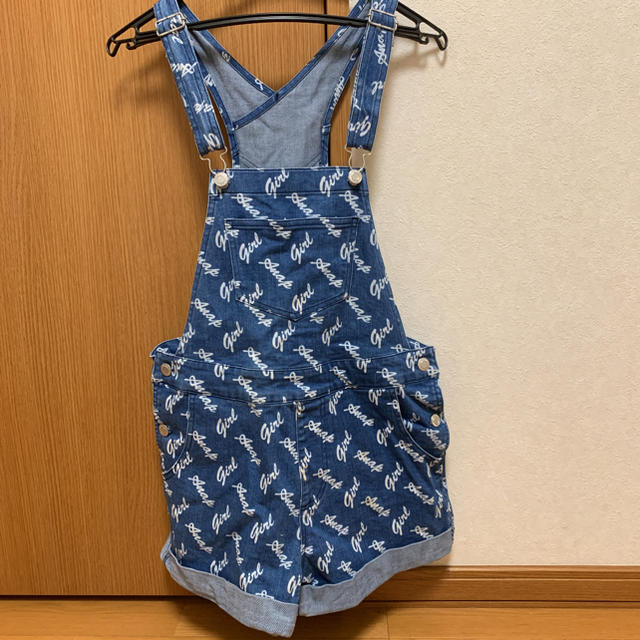 ANAP(アナップ)のANAP GIRL  サロペット サイズ M キッズ/ベビー/マタニティのキッズ服女の子用(90cm~)(パンツ/スパッツ)の商品写真