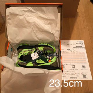 ナイキ(NIKE)の【新品未使用】NIKE× off-white ZOOM TERRA KIGER(スニーカー)