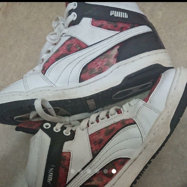 PUMA(プーマ)のPUMA 25cm　ヒョウ柄ハイカット　山下智久さんモデル レディースの靴/シューズ(スニーカー)の商品写真