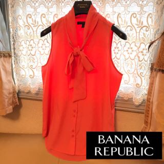 バナナリパブリック(Banana Republic)のバナリパ ★ ノースリーブシャツ(シャツ/ブラウス(半袖/袖なし))