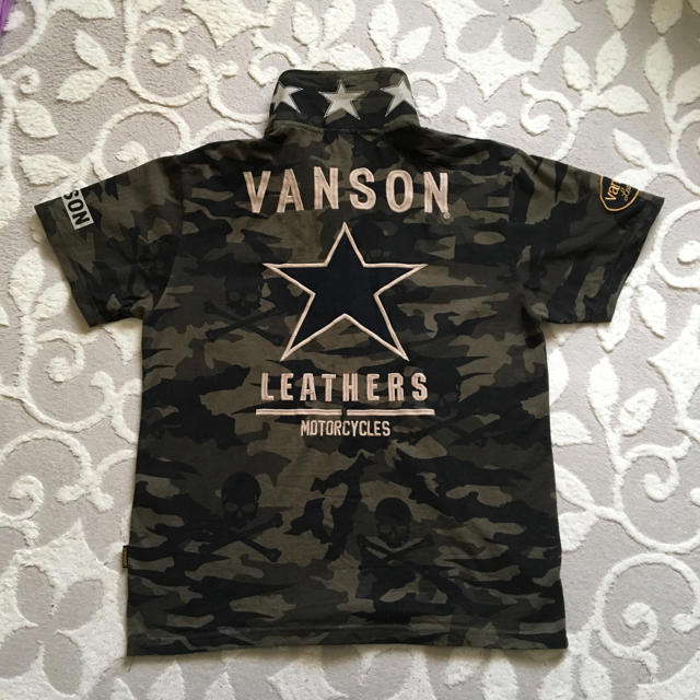 VANSON(バンソン)のバンソン 迷彩 ポロシャツ メンズのトップス(ポロシャツ)の商品写真