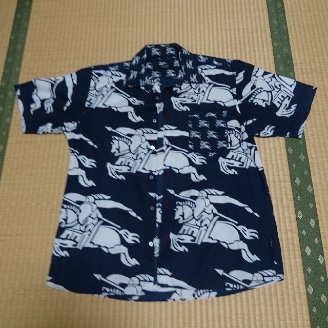 BURBERRY BLACK LABEL(バーバリーブラックレーベル)のＳ様専用 バーバリーブラックレーベル アロハ メンズのトップス(Tシャツ/カットソー(半袖/袖なし))の商品写真