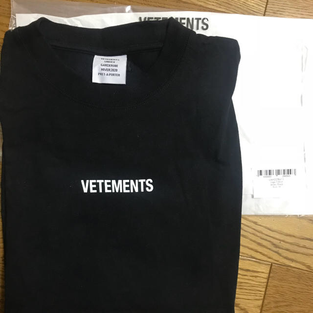 【良好品】 - Balenciaga VETEMENTS カットソー Tシャツ  ヴェトモン vetments Tシャツ/カットソー(半袖/袖なし)