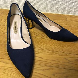 ザラ(ZARA)のZARA スエード生地 パンプス(ハイヒール/パンプス)