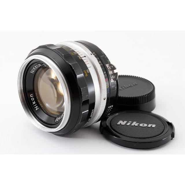 ★良上品★NIKON Ai改 NIKKOR-S Auto 50mm F1.4前後キャップ