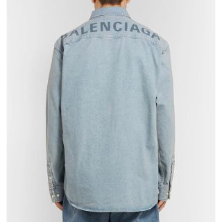 balenciaga denim shirts 43