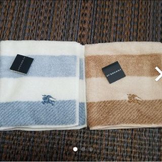 バーバリー(BURBERRY)の★新品★BURBERRY　タオルハンカチ2枚セット(ハンカチ)