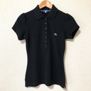 バーバリーブルーレーベル(BURBERRY BLUE LABEL)の【美品】BURBERRY BLUE LABEL  ふんわりお袖 ポロシャツ (ポロシャツ)